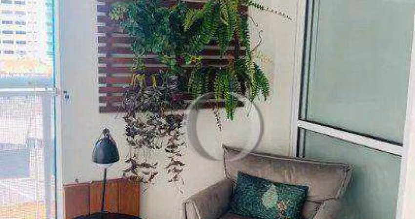 Apartamento mobiliado com 1 dormitório à venda, 49 m² por R$ 895.000 - Pinheiros - São Paulo/SP