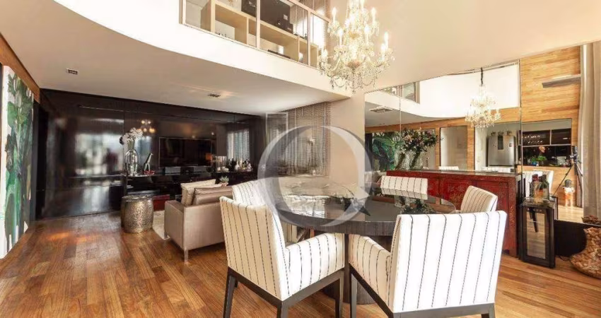 Apartamento Duplex com 1 dormitório - venda por R$ 2.750.000,00 ou aluguel por R$ 18.100,00/mês - Vila Nova Conceição - São Paulo/SP
