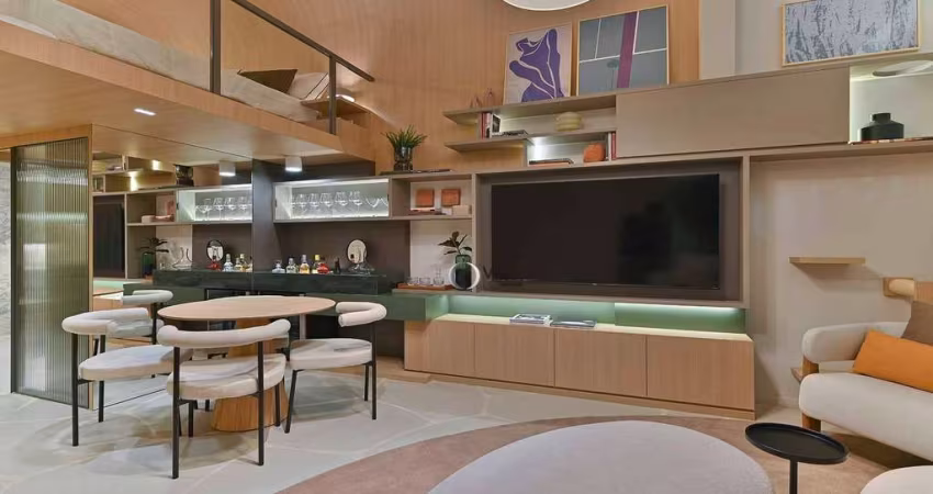 Apartamento com 1 dormitório à venda por R$ 663.000 - Brooklin - São Paulo/SP