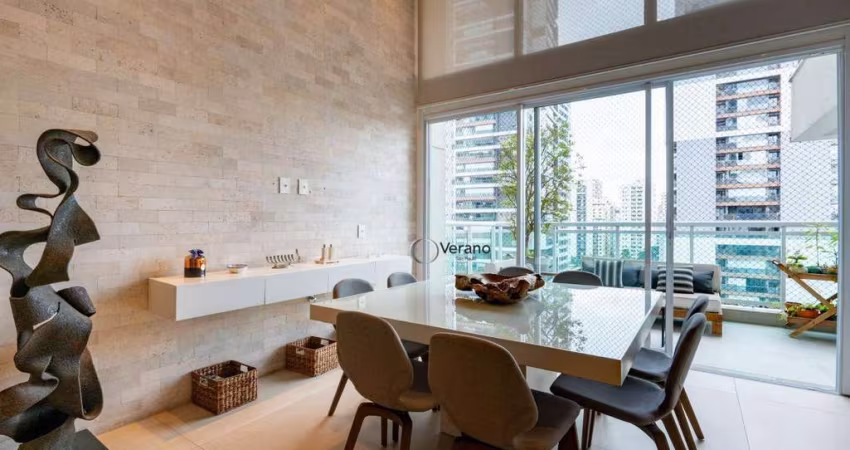 Apartamento Duplex com 3 dormitórios à venda por R$ 4.250.000,00 - Brooklin - São Paulo/SP