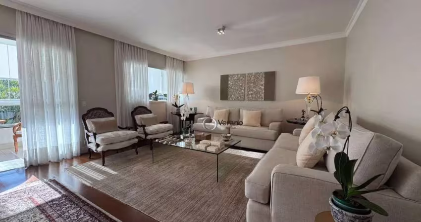 Apartamento com 3 suítes à venda, 248 m² por r$ 3.150.000 - moema - são paulo/sp