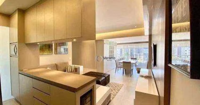 Apartamento com 1 dormitório à venda, 80 m² por R$ 2.350.000,00 - Itaim Bibi - São Paulo/SP