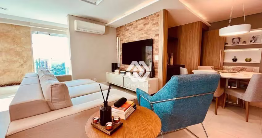 Apartamento com 2 dormitórios à venda, 98 m² por r$ 1.705.000,00 - jardim aquarius - são josé dos campos/sp