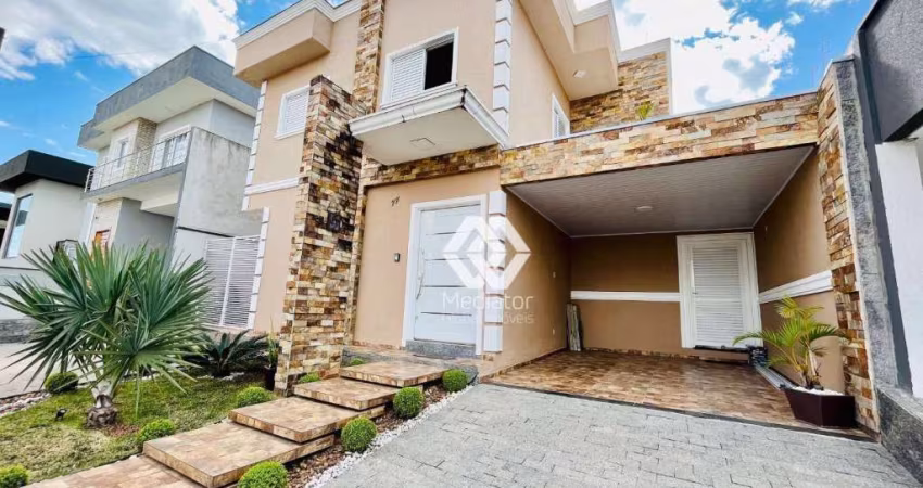 Sobrado com 3 dormitórios à venda, 256 m² - Condomínio Terras do Vale - Caçapava/SP