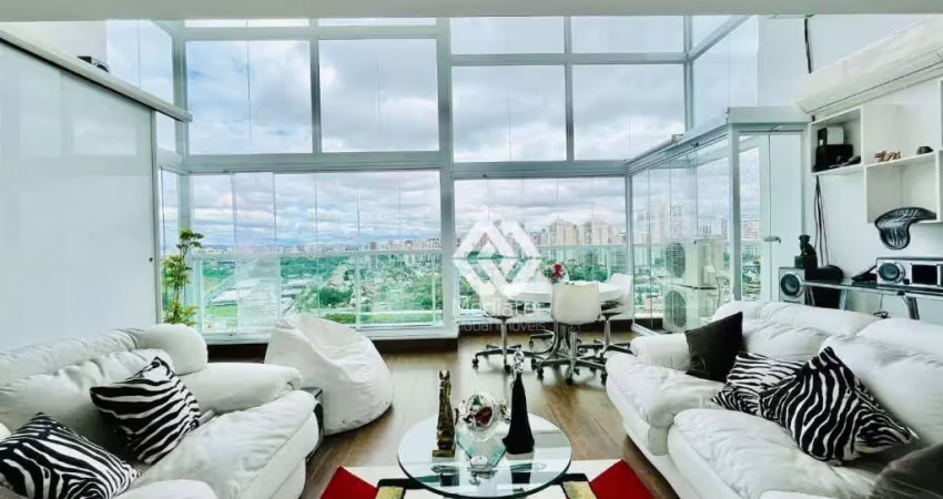 Apartamento duplex com 2 dormitórios à venda, 133 m² - vila ema - são josé dos campos/sp
