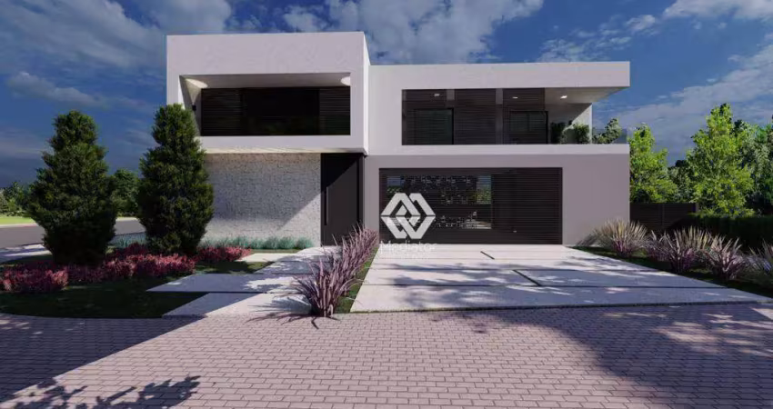Casa com 5 dormitórios à venda, 350 m² - chácara serimbura- são josé dos campos/sp