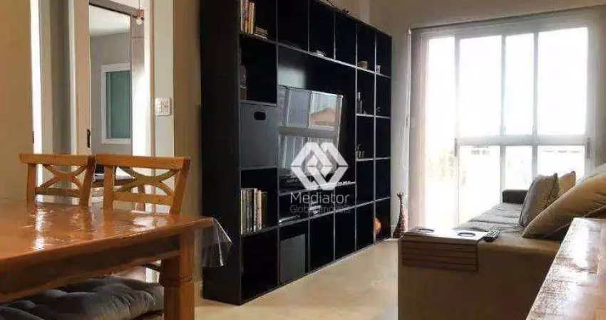 Apartamento adiana studium com 1 dormitório à venda, 45 m² por r$ 510.000 - vila adyana - são josé dos campos/sp