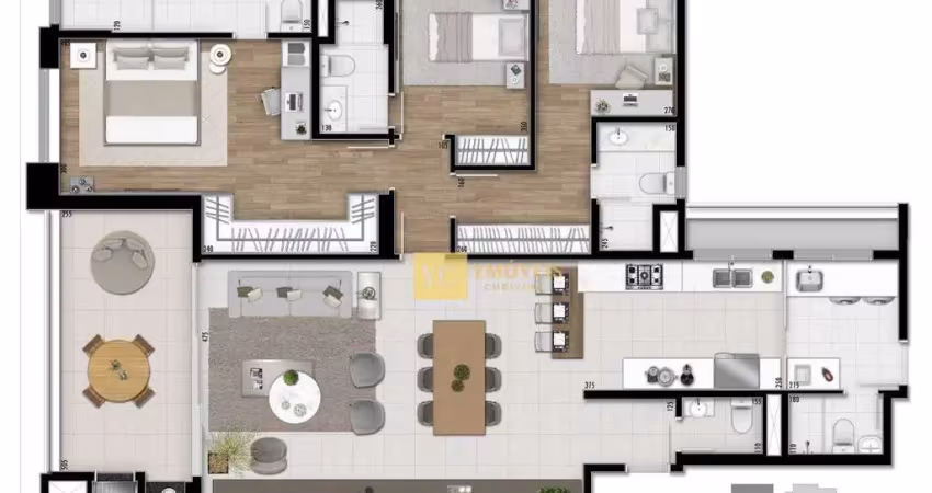 Apartamento com 3 dormitórios à venda, 141 m² por r$ 1.967.000,00 - bigorrilho - curitiba/pr
