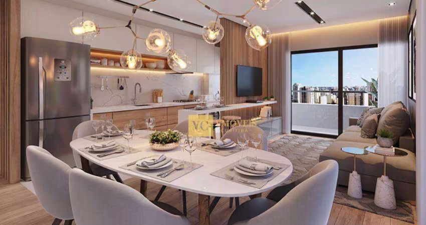 Apartamento com 3 dormitórios à venda, 99 m² por R$ 1.140.000,00 - Cabral - Curitiba/PR