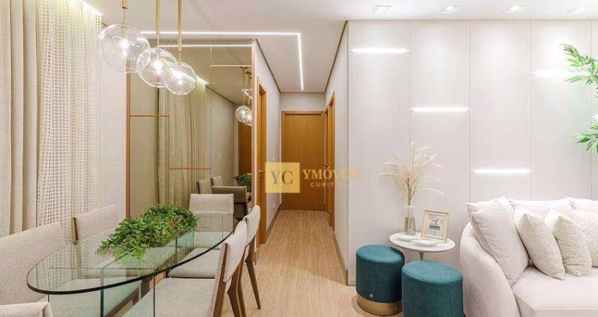 Apartamento com 2 dormitórios à venda, 67 m² por R$ 710.000,00 - Bacacheri - Curitiba/PR