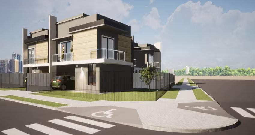 Casa com 3 quartos, 92m², à venda em Curitiba, Cidade Industrial