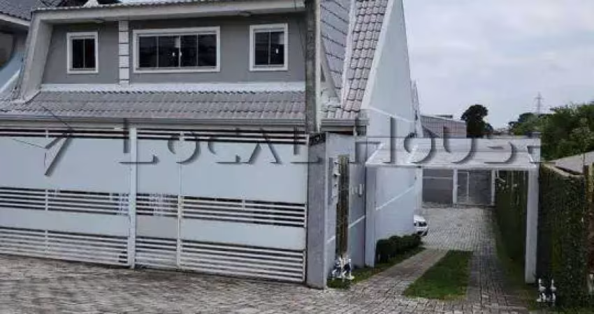 Sobrado à venda em curitiba, sítio cercado, com 3 quartos, 70m²