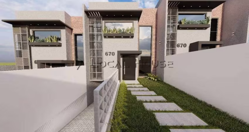 Sobrado à venda em Curitiba, Sítio Cercado, com 3 quartos, 166m²