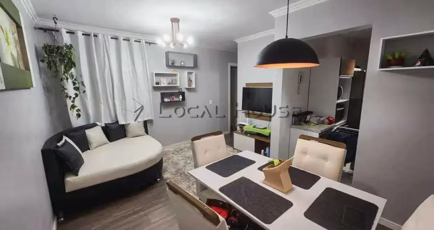 Apartamento semi mobiliado com 2 quartos à venda no cachoeira – residencial santa sofia