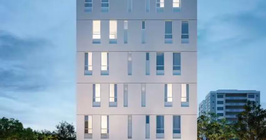 Apartamento à venda em curitiba, alto da rua xv, com 1 quarto, 26,5m²