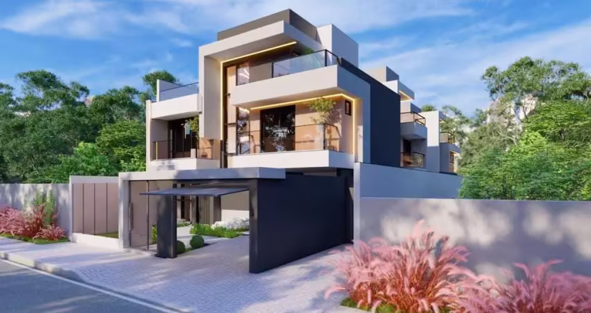 Casa de condomínio à venda em curitiba, jardim das américas, com 3 quartos, 208,28m²