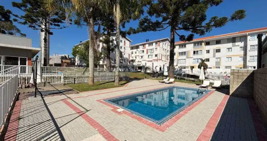 Apartamento garden à venda, no condomínio colinas do norte,  em curitiba, santa cândida, com 2 quartos, 48,6m²