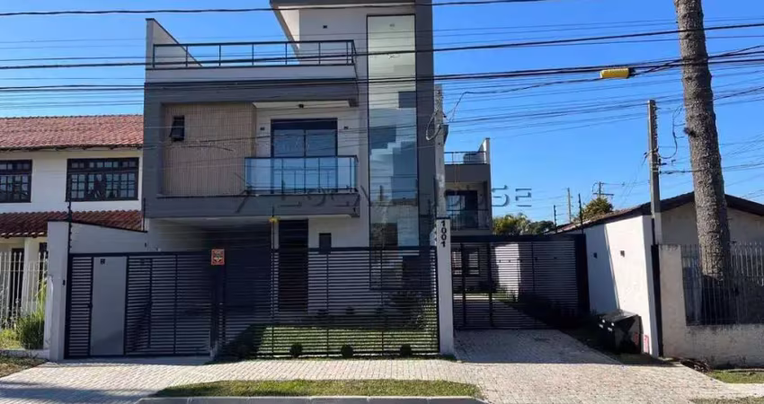 Sobrado à venda em curitiba, jardim das américas, com 3 quartos, 187m²
