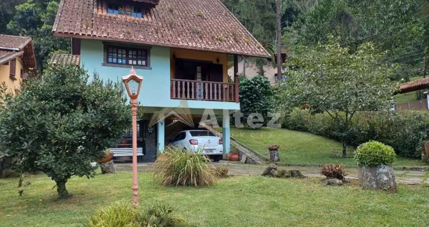 Casa 4 quartos à venda, quintal e jardim, parque ingá, teresópolis, rj