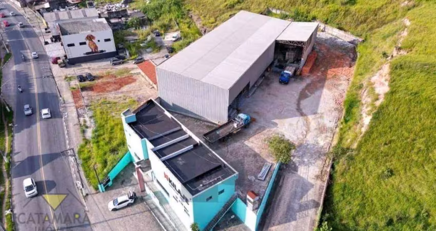 Galpão comercial para venda e locação, jardim revista, suzano - ga0026.