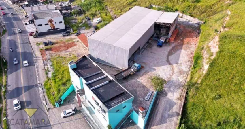 Galpão comercial para venda e locação, jardim revista, suzano - ga0026.