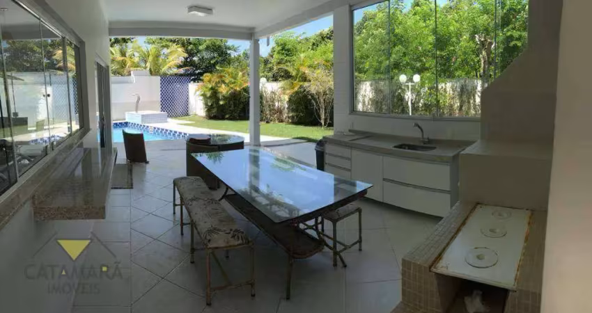 Casa com 6 dormitórios à venda, 450 m² por r$ 6.500.000,00 - praia da enseada - bertioga/sp