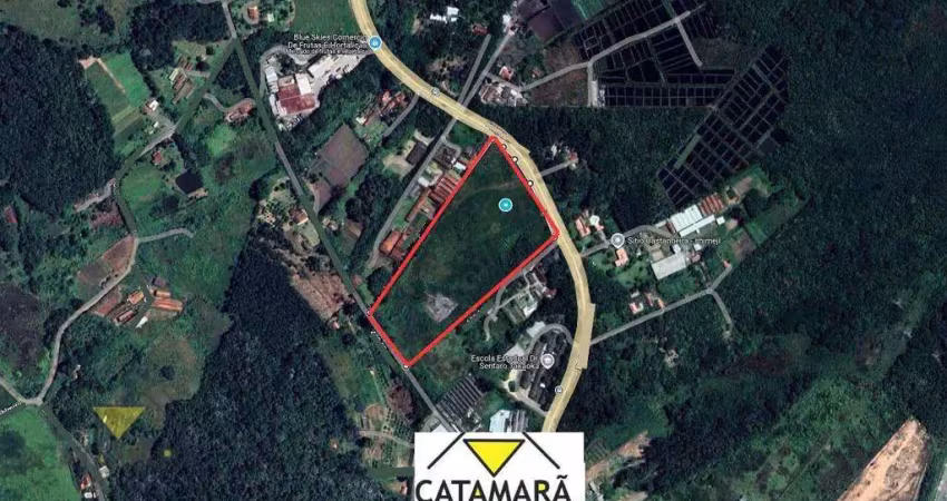 Área à venda, 48400 m² por r$ 18.392.000,00 - vila partenio - mogi das cruzes/sp