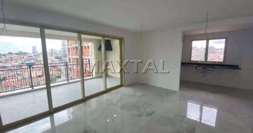 Apartamento com 133 m2 e 3 suítes , lavabo, varanda goumert e vaga para 2 carros no jardim são paulo