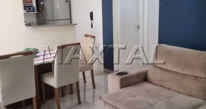 Apartamento de 46m², 2 dormitórios, 1 banheiro, 1 vaga de garagem, em Guarulhos.