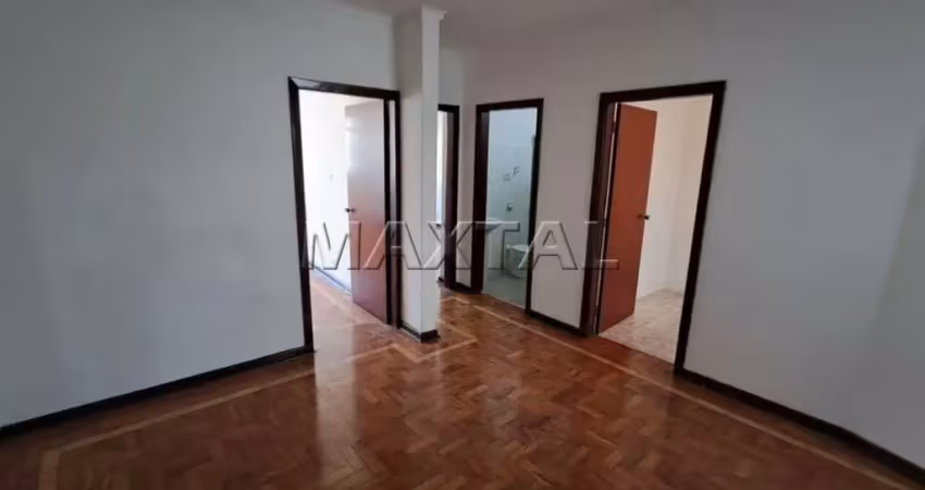 Apartamento em santana, 70m², com 2 dormitórios, sala, cozinha e 2 banheiros.