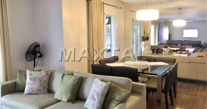 Apartamento de 179 m², mobiliado, 4 dormitórios, 3 suítes, 5 banheiros, 3 vagas
