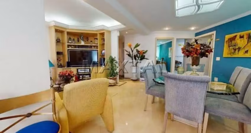 Apartamento à venda, com 03 dormitórios, sendo 1 suíte com banheira hidro, 4 banheiros, 2 vagas