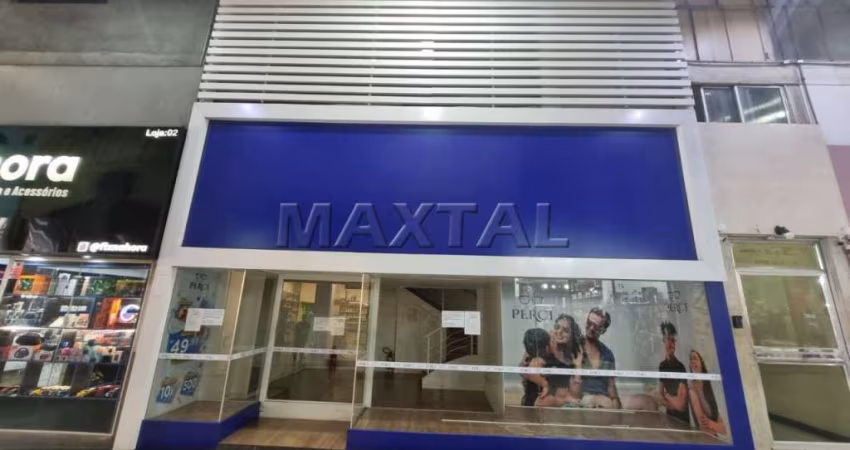 Loja em Santana perto do metrô em Galeria movimentada com 7 metros de frente e 138 metros quadrados.
