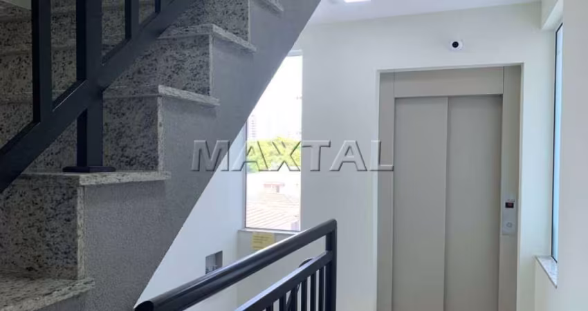 Apartamento com quintal de 2 dormitórios novo em condomínio, próximo ao metro Jardim São Paulo.