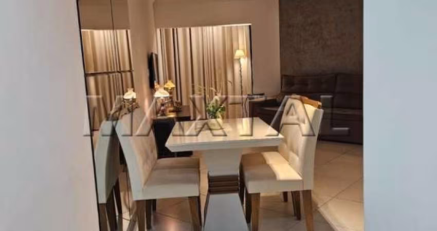 Apartamento com 106 m², 3 dormitórios, 1 suíte, sala com sacada, 2 vagas;