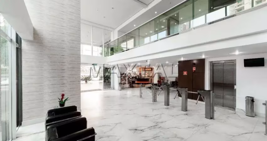Sala comercial na rua do metrô santana, com 37 metros, 30 metros de varanda e 1 vaga, portaria 24 ho