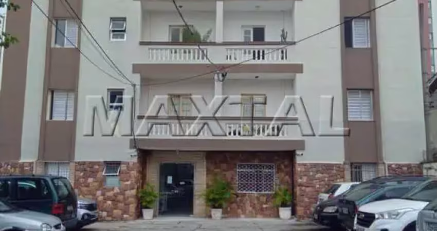 Apartamento à venda com 2 dormitórios, sala e garagem rotativa, em santana.