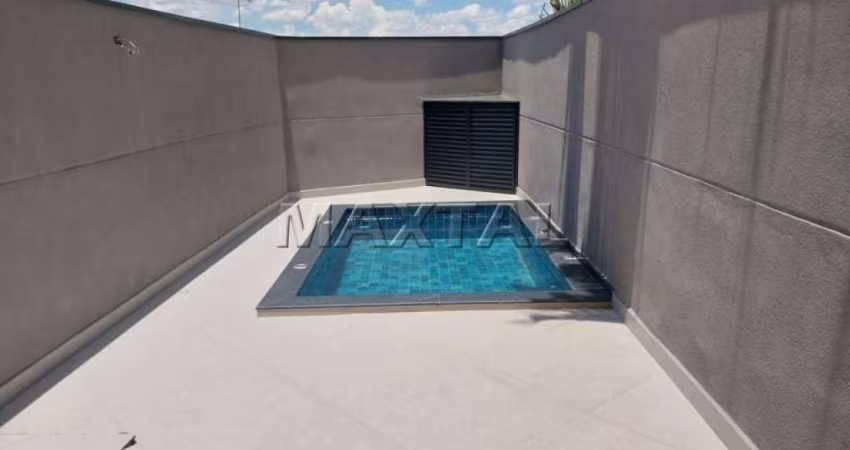 Sobrado novinho no Jardim São Paulo, com 200m² de área construída com 3 suítes, 3 vagas, piscina.