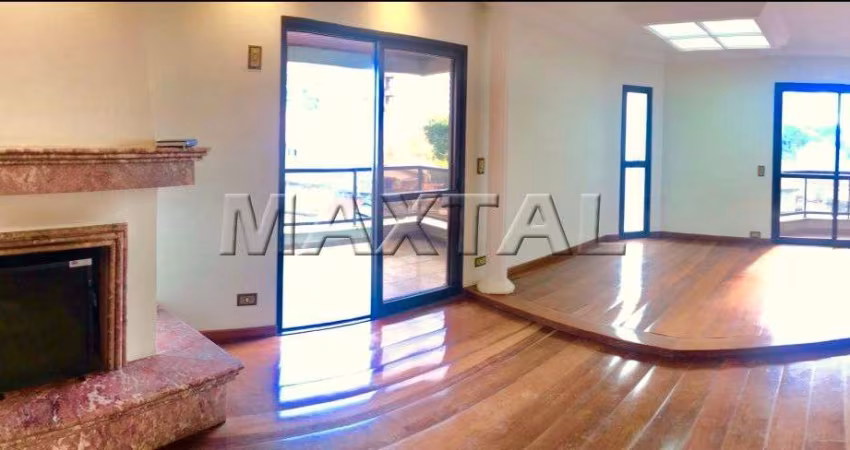 Apartamento à venda com 4 dormitórios, sendo 3 suites, 4 vagas, 198m² em Santana