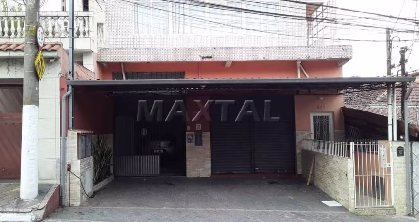 Sobrado residencial ou comercial 295m² 3 dormitórios sala, cozinha, 2 banheiros, e com loja de 90m².