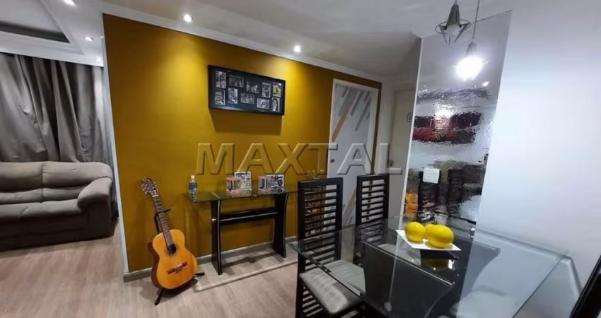 Apartamento com 58m², 2 quartos, 2 banheiros, 2 salas, 1 vaga de garagem, próximo ao metrô Tucuruvi.
