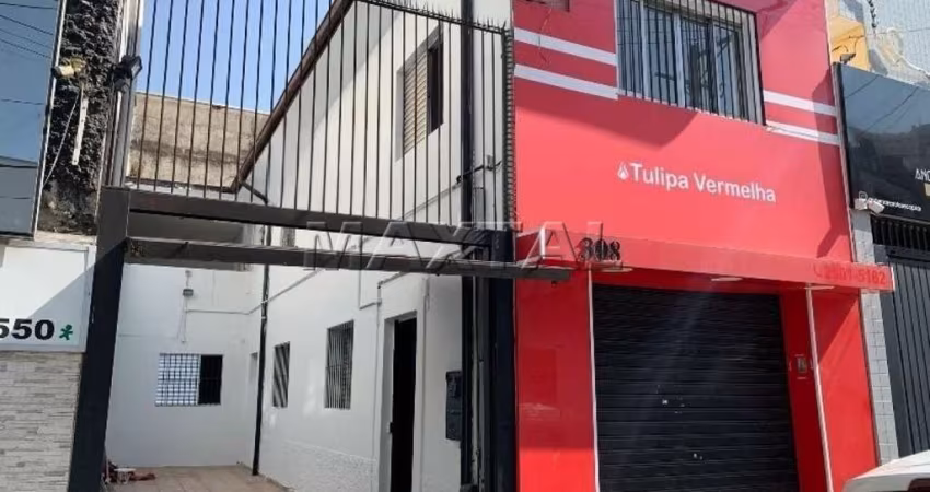 Sobrado Comercial na Vila Mazzei com 121m², com 5 salas, 2 Banheiros e 2 Vagas.