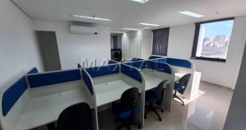 Excelente Andar com 280m², em piso frio, com 8 salas, 8 banheiros, copa cozinha. 8 vagas