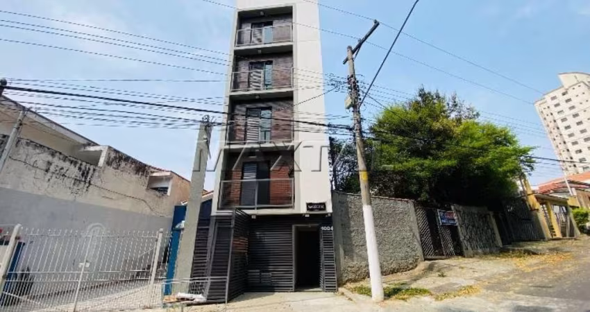 Apartamento novo com 44,53m²,  com 2 dormitórios, sala e cozinha a 400 metros do metrô.