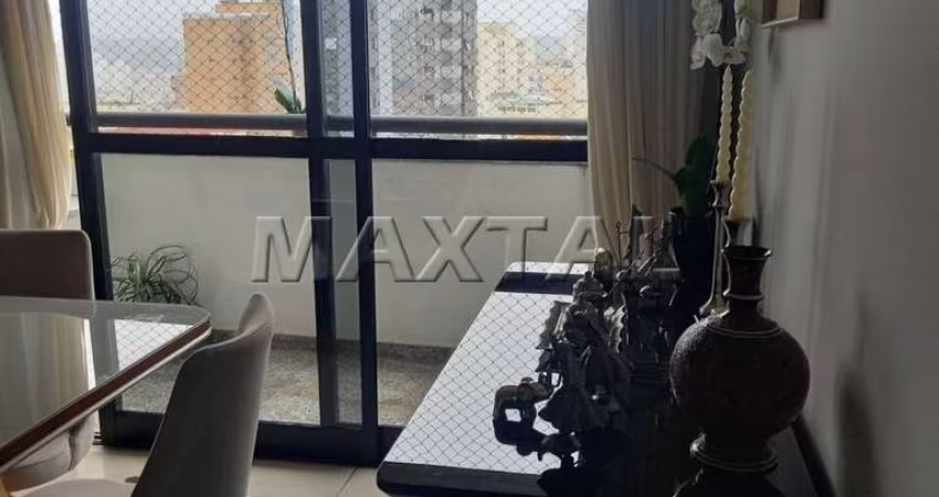 Apartamento 133 m²  com 3 dormitórios 2 Suítes 2 Vagas Vista para a Serra da Cantareira