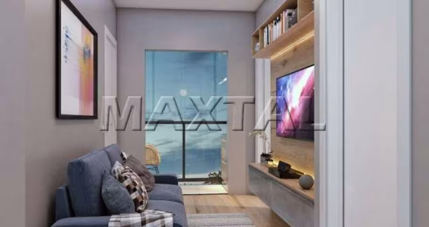 Studio à Venda com 2 dormitórios e sala, de 42m². No bairro da Vila Nivi.
