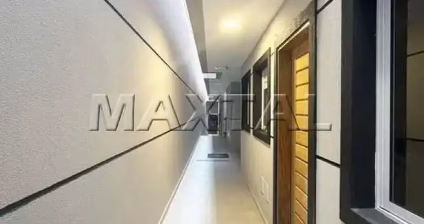 Apartamento à venda com 2 dormitórios, e sala de 33m². na vila isolina mazzei.
