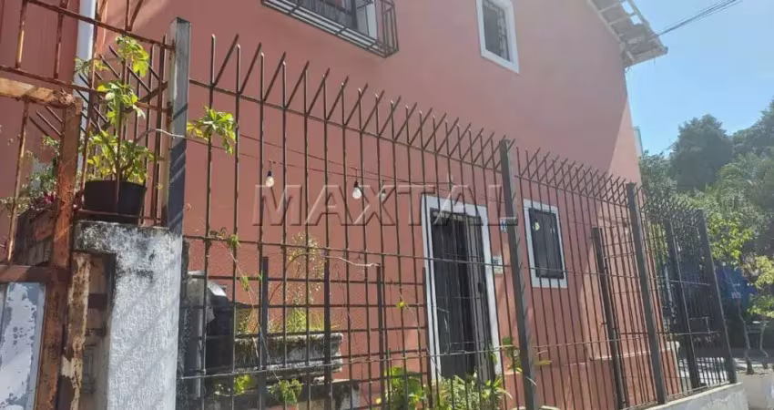 Sobrados comerciais em esquina com 225m², na zona norte com 6 salas, 4 vagas. imóveis com renda.