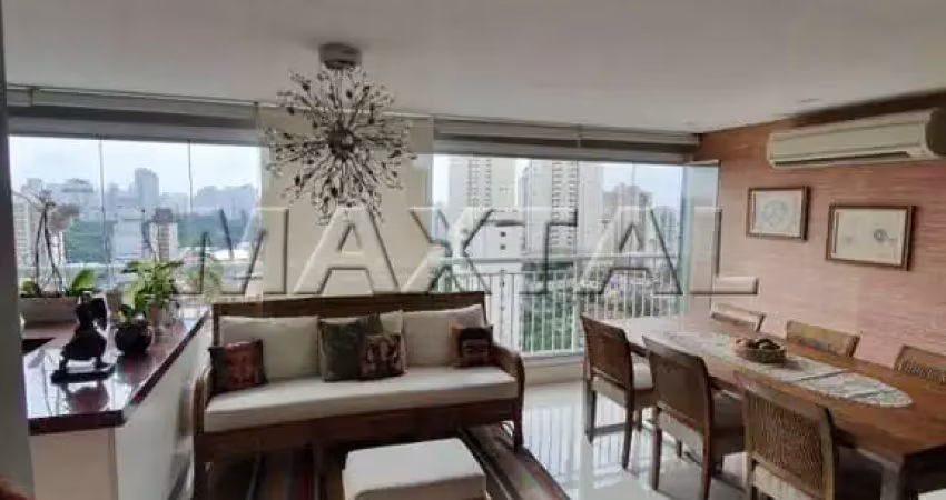 Apartamento 133m² à venda, casa verde, 3 suítes, 2 vagas, depósito com varanda gourmet.