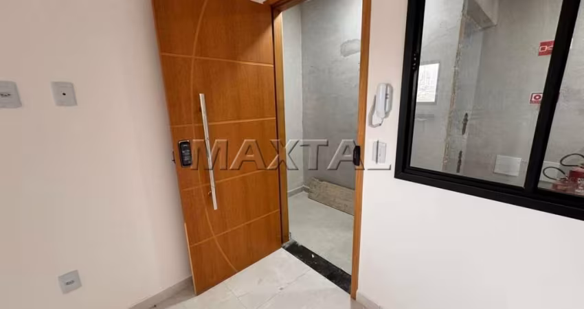 Apartamento novo à venda no Jaçanã na rua Calandra de 41,50 m² com 2 dormitórios.